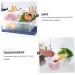 Mikikit Food Containers Food Plastic Kitchen Organizer Case Home Crisper Container Practical Egg Refrigerator Office - Buy Online on GoSupps.com