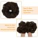 OMGREAT 2PCS Curly Wavy Updo Hair Buns Extensions in Medium Brown - Hair Scrunchies for Women and Girls - Buy Online on GoSupps.com
