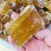 Natural Crystal Rough Natural Yellow Rough Selenite Slab Transparent Gypsum Specimen Can be Used for (Size : 200) (Size : 300g) - Buy Online on GoSupps.com