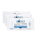 SONO Disinfecting Wipes - Travel Size Disinfectant Wipes - Medical-Grade, Alcohol-Free, No Bleach Multi-Surface Antibacterial Cleaning Wipes for School, Home, and Office 3-Pack x 20 Count