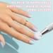 Bekecidi Nail Art Set with 200 Soft White Sponges and a Durable Grab Pen for Ombre Nail Art Create a Variety of Nail Art Styles - Buy Online on GoSupps.com