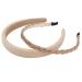 6PK Assorted Non Slip Headbands for Women and Girls - Flower, Pearl, Twisted Designs in Black and White Solid Colors - Buy Online on GoSupps.com