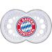 MAM Football Schnuller Set - FC Bayern Munich Pacifiers Tooth-Friendly Design for 16+ Months - Buy Online on GoSupps.com