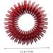 Homsfou Sensory Finger Toys 12PC Noiseless Finger Rings & Spiky Massage Rollers for Kids Mini 2.8cm Massage Device - Buy Online on GoSupps.com