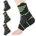 Breathable Ankle Support Sleeve - Adjustable Compression Brace for Sports Boxing & Basketball | International Shipping Available - Buy Online on GoSupps.com
