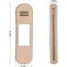 Travel Makeup Brush Holder with Mirror | Silicone Organizer with Anti-Fall Zipper | Large Khaki Makeup Case for Daily & Work - Buy Online on GoSupps.com