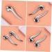 Beavorty Metal Acupuncture Stick Tool Eye Massager Facial Massager Acupoint Massager Eye and Nose Massager Eye Roller Massager for Eye Scraper Zinc Alloy Eyes 10.00X3.20X3.00CM Silver - Buy Online on GoSupps.com