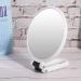 DADEA Double Sided Mirror Magnified Makeup Mirror Two Sided Mirror Small Mirror with Stand Double Sided Makeup Mirror Portable 5X Magnifying Folding Cosmetic Mirror for Home Travel - Buy Online on GoSupps.com