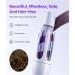 2 In 1 Auto Curling Iron with Hair Straightening Function Anti-Scald Automatic Hair Curler Rollers 1 1/4 inch Large Waves Hair Care Coating Fast Heating Create Beautiful Curls Effortlessly Purple - Buy Online on GoSupps.com