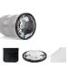Kaleidoscope Glass Prism Camera Filter 77MM Multiple Refraction Photography Prismatic Effect Filter Variable Number of SLR Photography Accessories