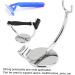 Premium Stainless Steel Shaver Stand - Single Shaving Brush Holder & Safety Support for Effortless Grooming | International Shipping Available - Buy Online on GoSupps.com