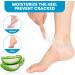 3 Pairs Silicone Heel Protectors with Aloe Vera - Sumiwish Gel Heel Pads for Cracked Heels Plantar Fasciitis & Achilles Tendonitis - Comfortable Relief for Men & Women - Buy Online on GoSupps.com