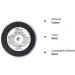 Clover Quick Fusible Bias Tape 1/4-Inch Wide, 11-Yard - Black - Buy Online on GoSupps.com