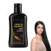 Ginseng Hair Darkening Shampoo Natural Gray Hair Cover for Women and Men Nourishing Ginseng Shampoo with Herbal Extracts Strengthens Thinning Hair 200 ml