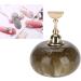 Nail Stand For Press Ons Nail Practice Stand Nail Holder For Painting Nails Magnetic Golden Base Nail Tips Holders Fingernail Display Stands For DIY Nail Art Practicing Manicure - Buy Online on GoSupps.com