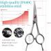 FOGOSP 4.5 Curved Dog Scissors for Small Dog Grooming - Round Tip Professional Trimmer for Face, Paws, Ears - Gray Shears - Buy Online on GoSupps.com