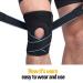 Knee Brace Support with Side Stabilizers | Non-Slip Neoprene | Pain Relief for Meniscus Tear Arthritis & Tendonitis | Comfortable Gel Pads for Men & Women | International Shipping Available - Buy Online on GoSupps.com