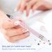 Dual-Ended Rhinestone Picker Dotting Pen with Extra Wax Head | FITDON Nail Art Tool for Jewel Gem Pickup - Pink - Buy Online on GoSupps.com