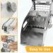 VO French Fry Cutter Stainless Steel Potato Chipper Fast Cutting Potato Chip Cutter with 36/46 Holes Blades Manual Food Slicer Dicer Multifunction Vegetable Fruit Chipper for Potato Onion QQIKUUF - Buy Online on GoSupps.com