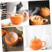 Abaodam Pumpkin Shape Cup 3 Sets Halloween Pumpkin Cups Retro Pumpkin Mug Milk Cup with Lid Porcelain Coffee Ceramics - Buy Online on GoSupps.com