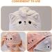 DOITOOL Hair Drying Turban 3Pcs - Cute Cat Hair Wrap Set for Kids & Women - Buy Online on GoSupps.com