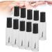 Nail Polish Bottle with Funnel Nail Polish Bottle with Brush Cap Transparent for Nail Polish for Acetone - Buy Online on GoSupps.com