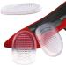 Heel Cushion Pads GEL - Self-Adhesive Non-Slip Insoles for Women | Premium Thick Support for Spurs & Blister Prevention | Clear Medium Size Shop Worldwide - Buy Online on GoSupps.com