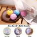 Organic Extra Large 12 Pack Handmade Bath Bombs Gift Set with Essential Oils and Shea Butter - Perfect Birthday and Valentines Gift for Women and Kids - Buy Online on GoSupps.com