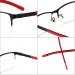 JHDXL +0.25 Reading Glasses with Spring Hinges - Comfortable Blurred Vision Relief in Gray - Buy Online on GoSupps.com