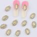 3D San Judas Nail Charm Set - 10pcs Shiny Zircon Buddha & Virgin Mary Rhinestone Charms for Acrylic Nails | Gold Jesus Christ Nail Jewels & Accessories - Buy Online on GoSupps.com