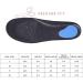 Arch Support Insoles for Men & Women - Orthotic Relief for Plantar Fasciitis Flat Feet & High Arches - Fits Sneakers & Work Boots (Sizes 9.0-10.5 - Buy Online on GoSupps.com