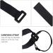 SEWACC 12pcs Yoga Mat Strap - Tightly Secure Your Mat with Hook and Loop Ties, 25*400mm Black - Buy Online on GoSupps.com