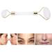 Verdant Touch White Jade Anti-Aging Facial Roller Ergonomic Massager for Youthful Skin Care - Buy Online on GoSupps.com