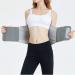 Hot-Compressed Waist Belt for Herniated Discs - Self-Warming Lumbar Support & Breathable Protection - Gray M - Buy Online on GoSupps.com