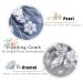Jeairts Leaf Bride Wedding Hair Comb - Rhinestone & Pearl Bridal Headpiece for Women/Girls (1-Silver) - Buy Online on GoSupps.com