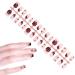 Valentines Day Fake Nails Valentine's Day Press on Nails Short Square Fake Nails - Stick on Nails for Nail Decorations Home DIY Nail Salon for Women Girls Rowces - Buy Online on GoSupps.com