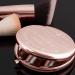 Personalized Rose Gold Maverton Double Makeup Mirror - Engraved Round Travel Handbag Mirror for Women - Perfect Gift - Buy Online on GoSupps.com