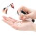 Longway Silver Airless Cosmetic Cream Pump Bottle Travel Size 1oz/30ml (Pack of 6) - Refillable Containers - Buy Online on GoSupps.com