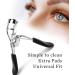 GreenLife Eyelash Curler with 6 Silicone Refill Pads - Professional Makeup Tool for Long-Lasting Curl - Buy Online on GoSupps.com