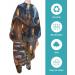 Shop Halloween Barber Cape Adjustable Hair Cutting Cape for All Ages Vintage Forest Ghost & Pumpkin Design 55x63 Inch - Buy Online on GoSupps.com
