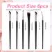 6-Piece Precision Eyeliner Brush Set for Flawless Makeup Application - Buy Online on GoSupps.com