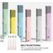 HOMSFOU 5pcs Soft Bristle Toothbrush - Spiral Silk Brush Eco-Friendly and Plastic-Free | International Shipping Available - Buy Online on GoSupps.com