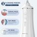 Water Dental Flosser Cordless | Carethetic Portable Oral Irrigator for Teeth Cleaning | Rechargeable IPX7 | Ideal for Home & Travel - Buy Online on GoSupps.com