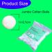 Organic 400 Count Pure Cotton Balls - Super Soft Absorbent & Multipurpose for Makeup Lotion Nail Polish | Premium Quality | International Shipping - Buy Online on GoSupps.com