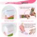 Roll-On Wax Warmer Kit for Hair Removal - Painless Waxing for Eyebrow, Face, Body - Includes Rose & Pink Cartridges - Home Waxing Kit - Buy Online on GoSupps.com