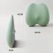 Car Seat Lumbar Cushion Soft Sponge Back Cushion Breathable - Car Seat Waist Protection Support Ergonomic Soft Sponge Backrest Cushion Green - Buy Online on GoSupps.com