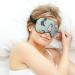 Penguins Winter Ice Skating Sleep Mask - Adjustable Strap Eye Cover for Sleeping, Blocks Light - Night Travel Nap Blindfold for Men and Women - Buy Online on GoSupps.com