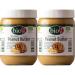 Bioasia organic peanut butter - peanut butter - made of 100% roasted peanut kernels creamy without additives in glass vegan and gluten -free (1 x 500 g) (pack with 2) 1 500 g (2 pack)