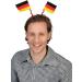 Germany Fan Football Headband with Flags & Make-up Pencil | Women's EM World Cup Gear - Buy Online on GoSupps.com