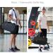 ROTOT Gym Duffel Bag with Waterproof Shoe Pouch - Weekend Travel Bag with Insulated Pocket | Black - Buy Online on GoSupps.com